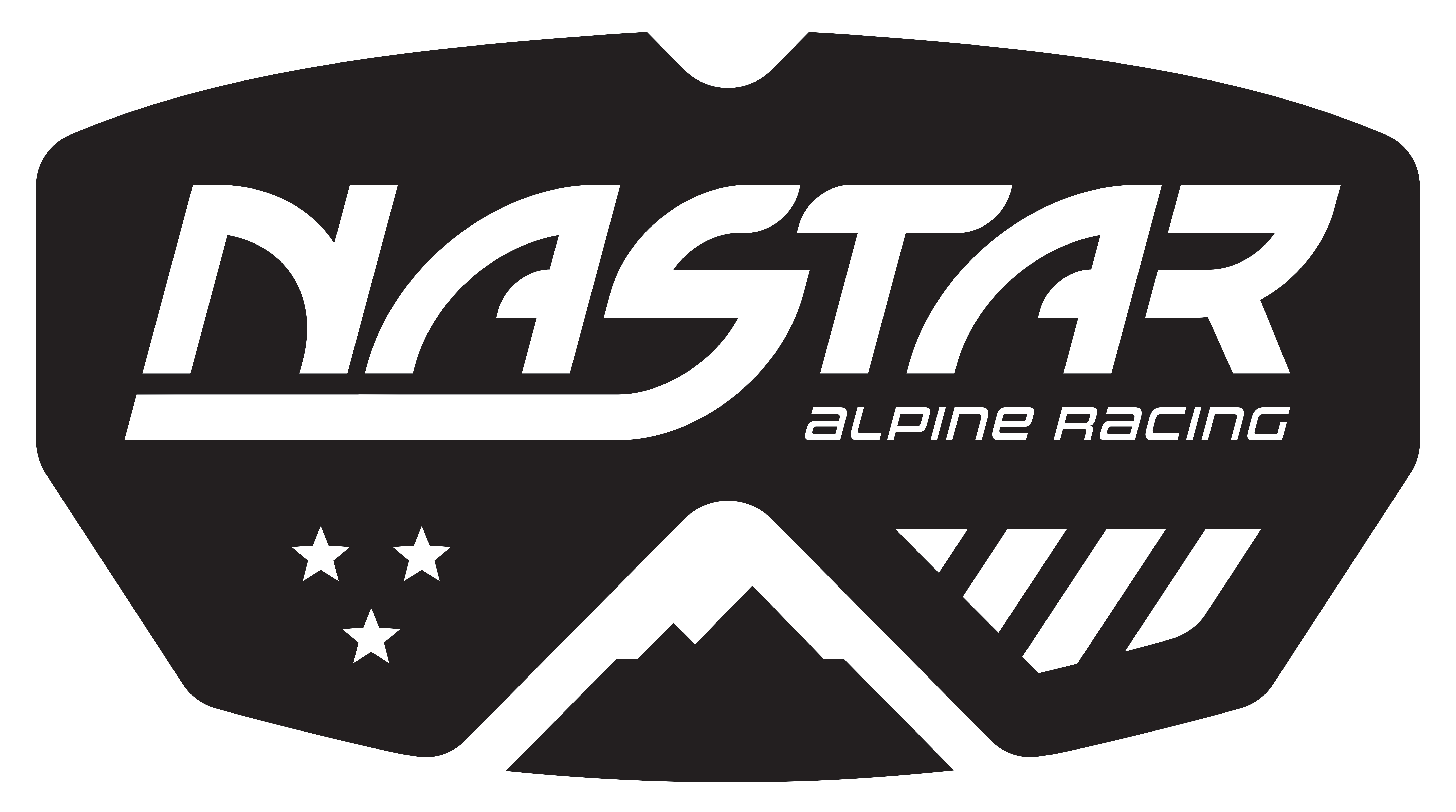 NASTAR Logo – Black Solid